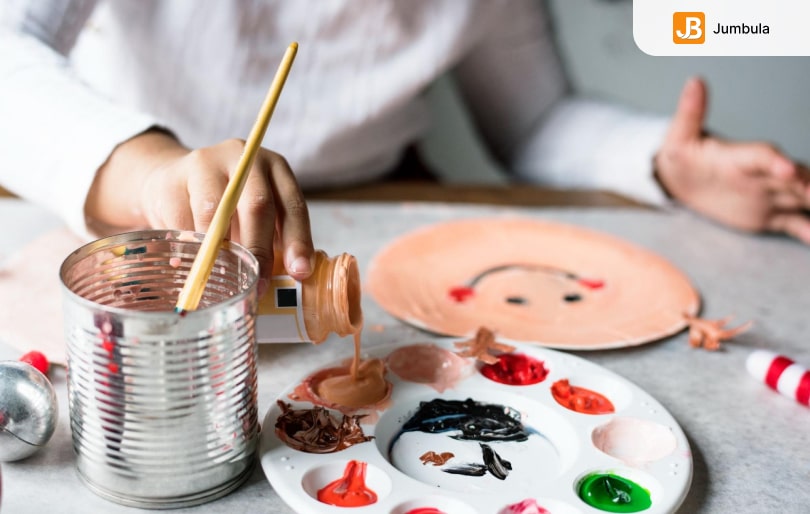 Artistic activity appropriate for daycares and summer camps