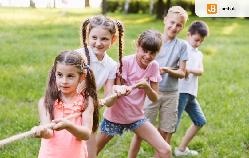 Physical Games and outdoor fun are necessary for all ages after the school program