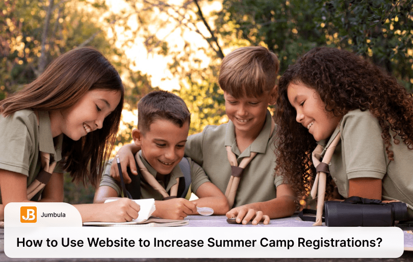 Increase summer camp registration with the website