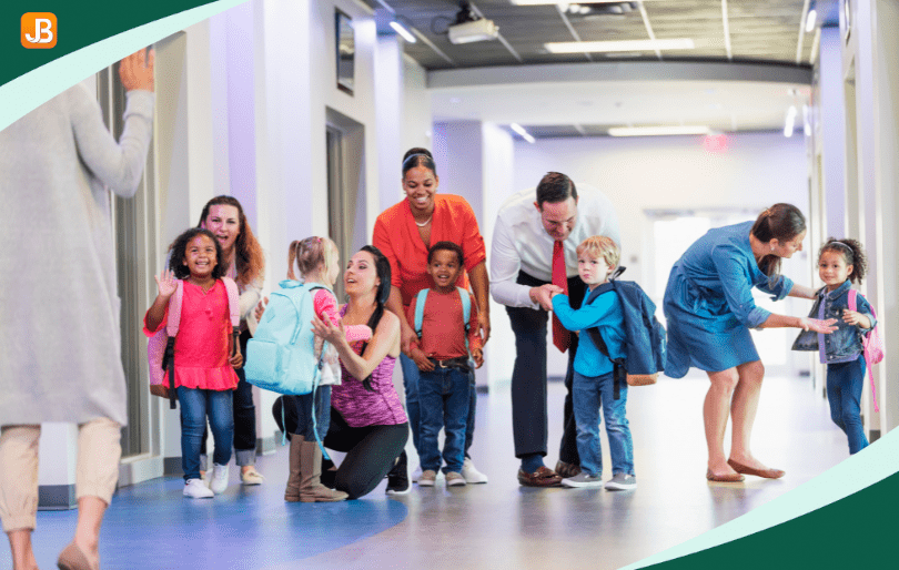 Strategies to improve attendance: parental updates, family engagement events, clear policies, and data-driven intervention