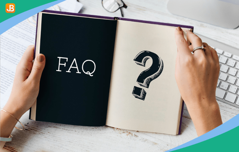 FAQ section of the staff training handbook