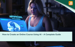 how to create an online course using ai