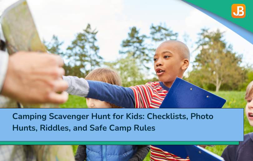 Camping Scavenger Hunt for Kid