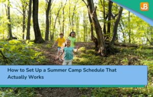 Summer Camp Schedule
